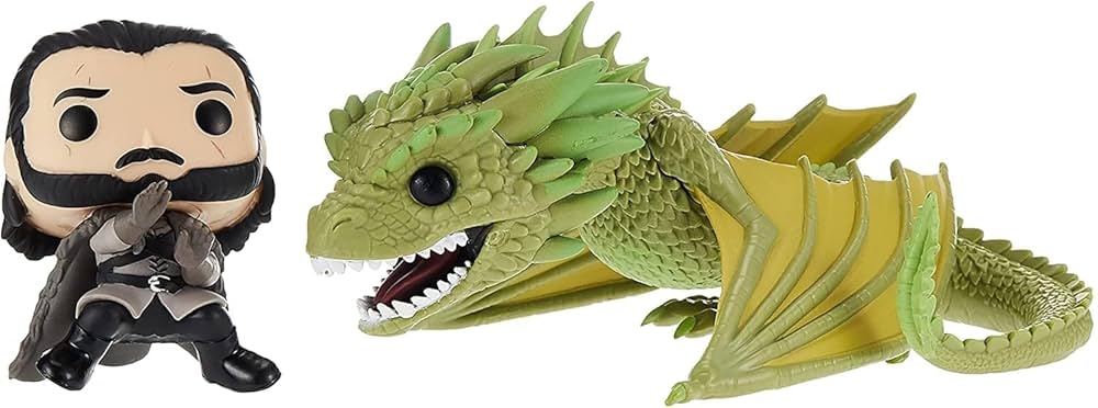 Funko Pop! Rides: Game of Thrones, Jon Snow With Rhaegal